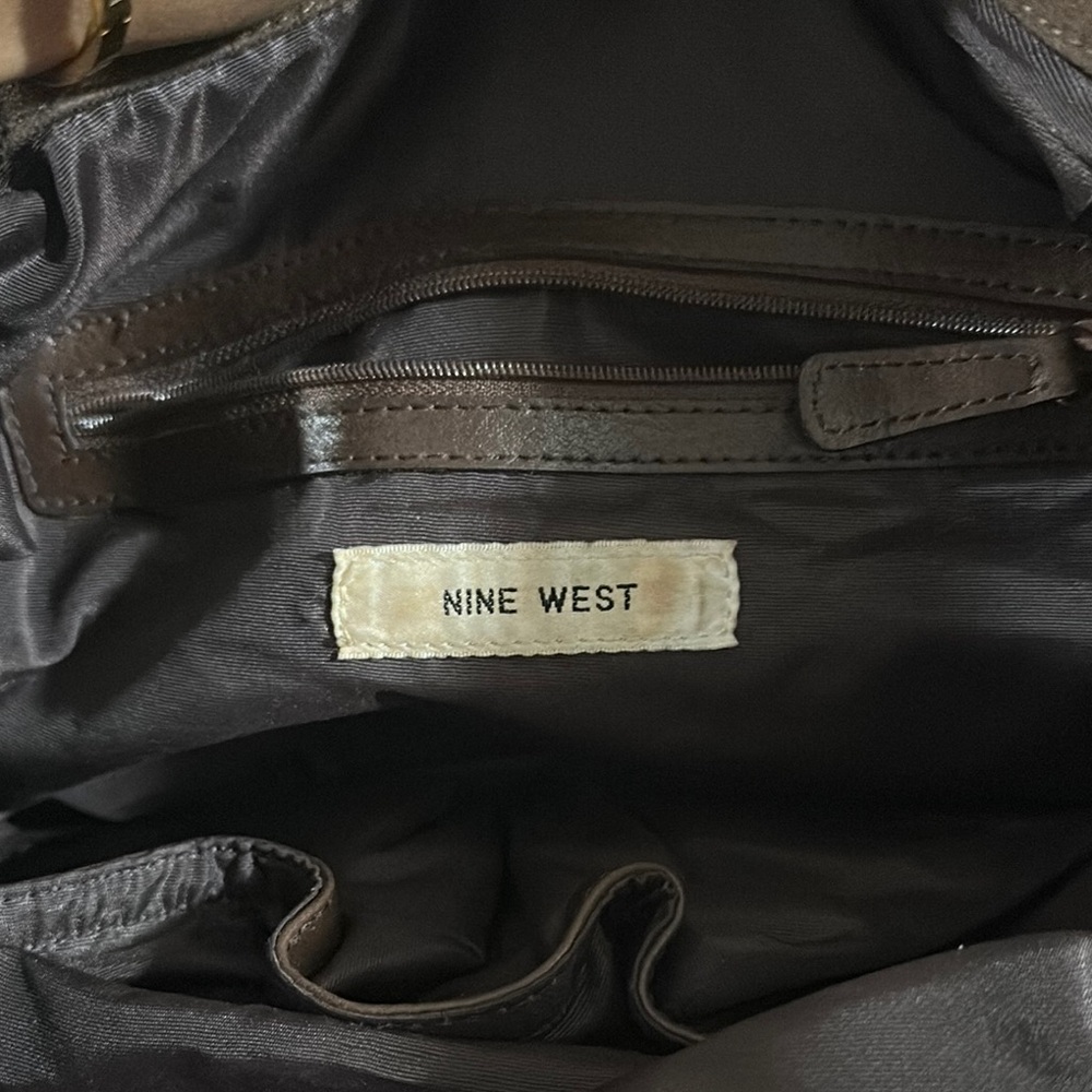 Nine West Brown Shoulder Bag - Picture 2 of 12